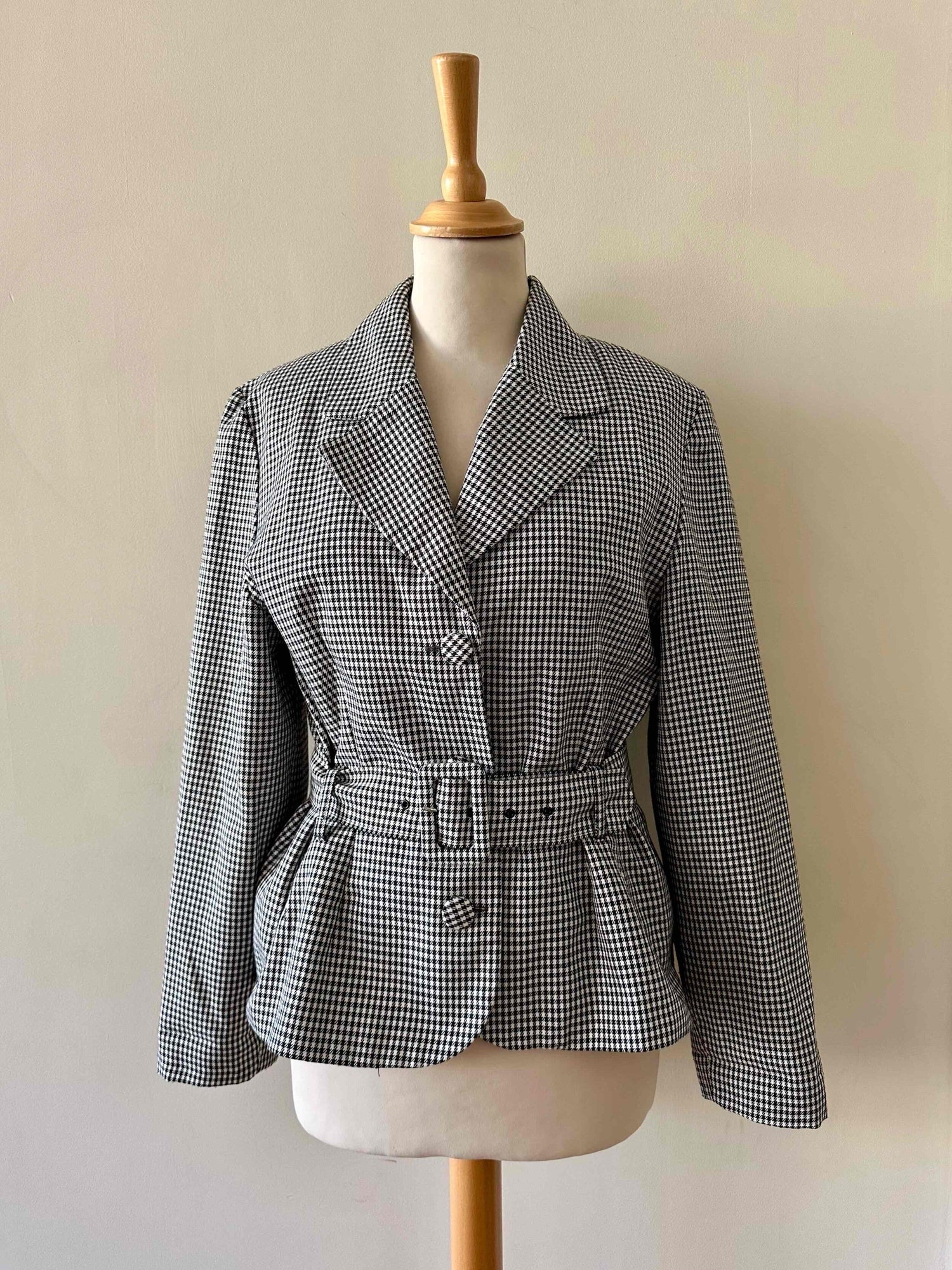 Saharienne pied-de-poule