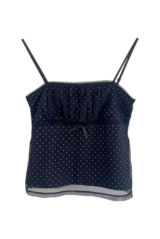 Polka dot camisole
