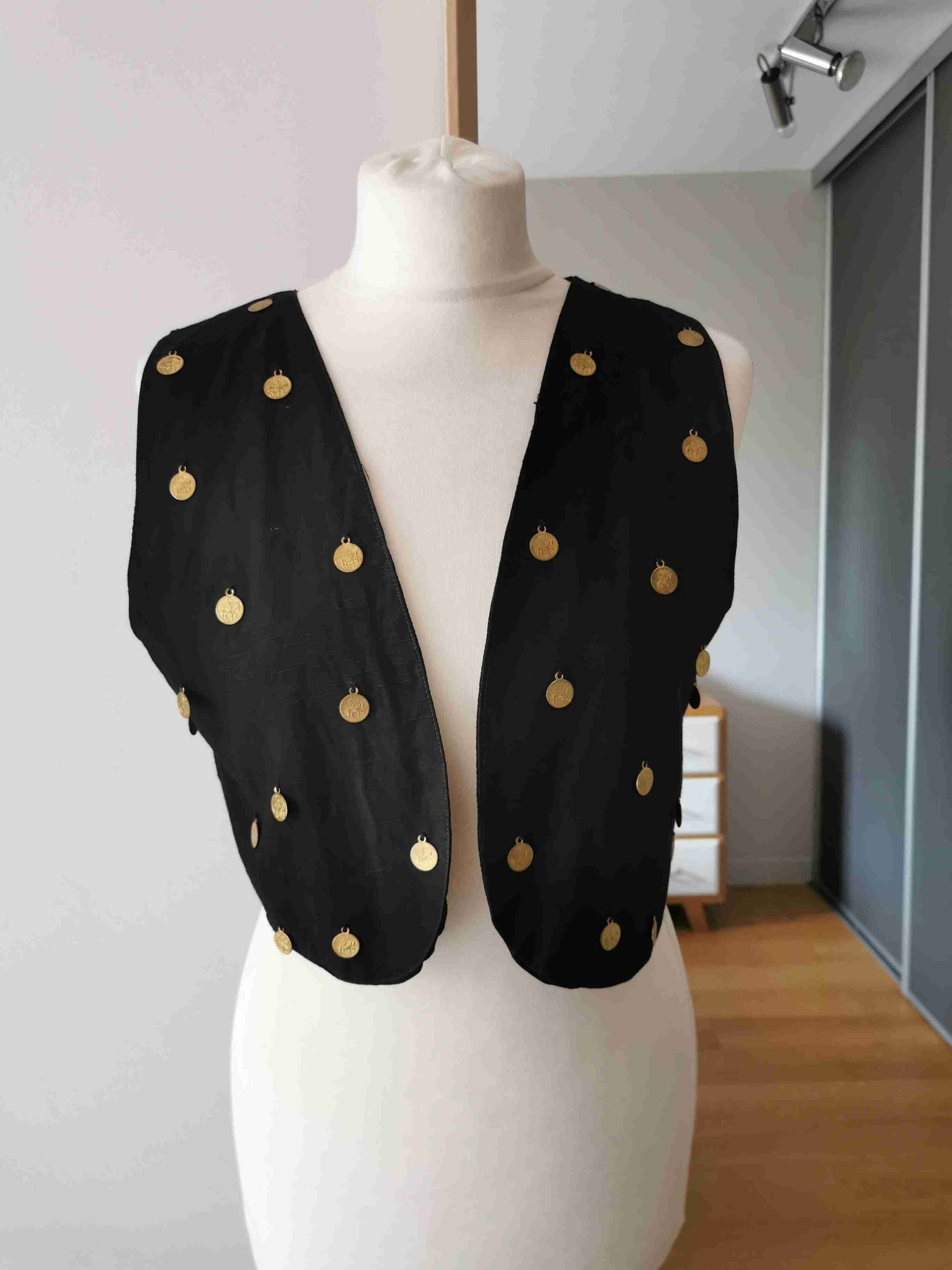 Gilet sans manches en coton