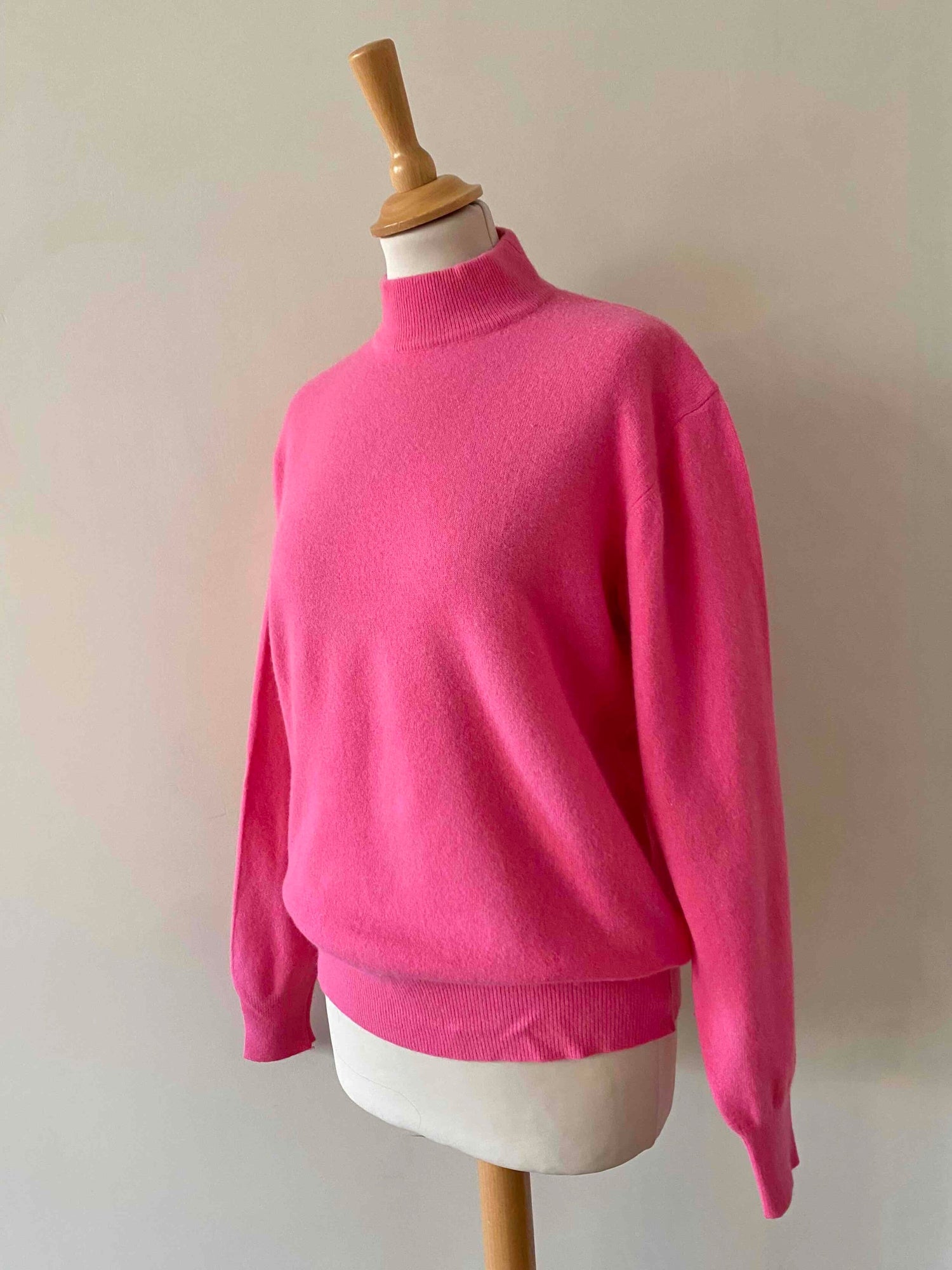 Wool turtleneck sweater