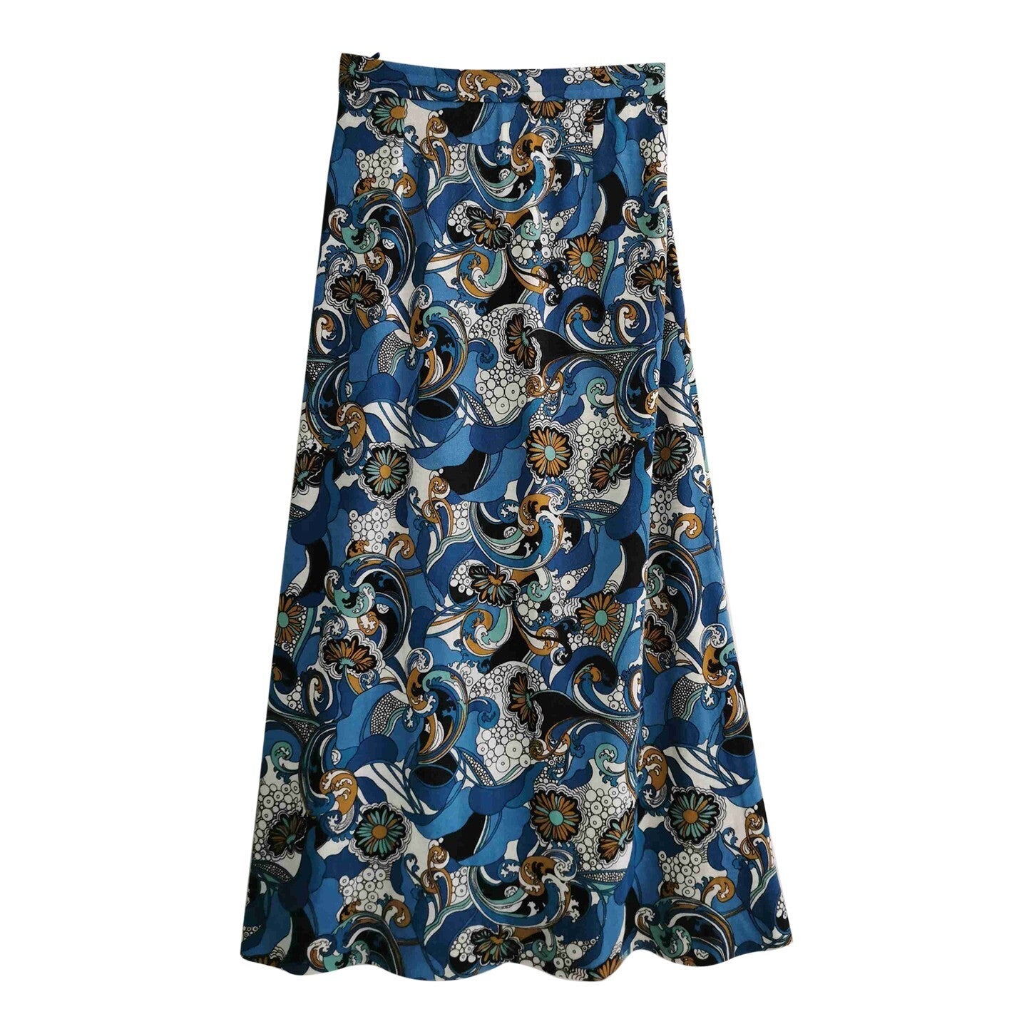 Long floral skirt