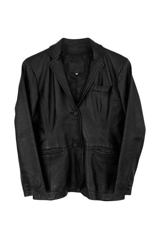 Blazer en cuir