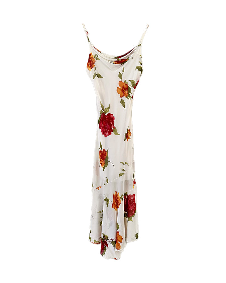 Robe nuisette à fleurs
