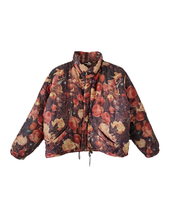 Doudoune à fleurs