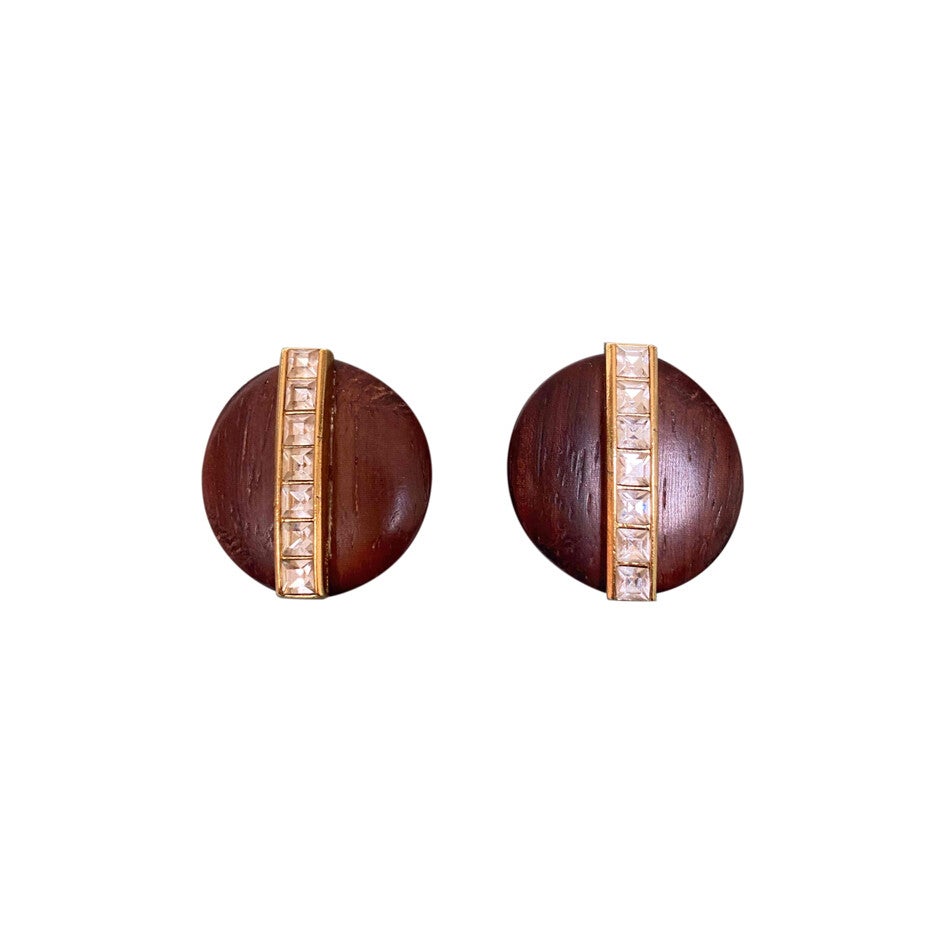 Boucles d’oreilles clips Yves Saint Laurent