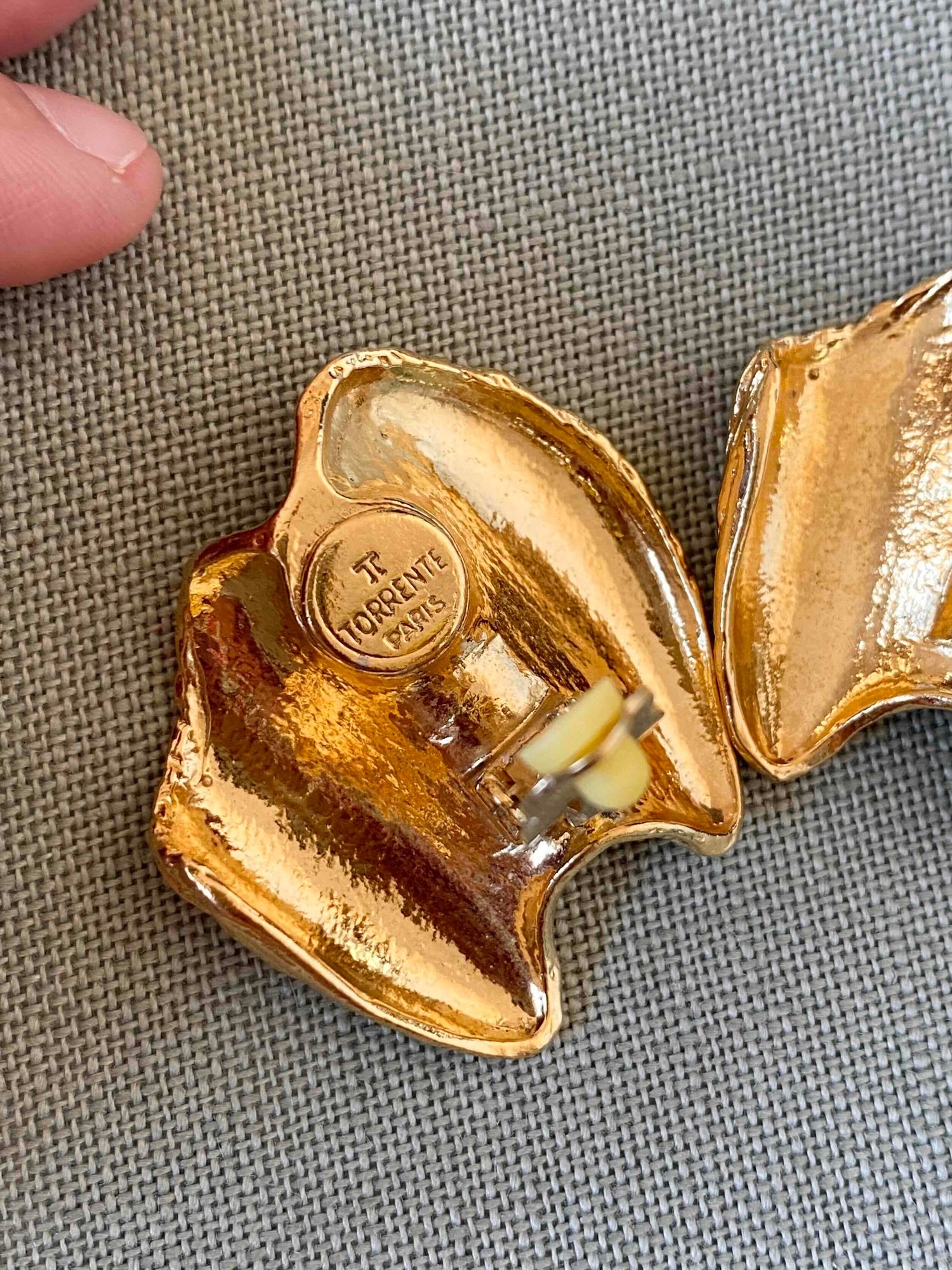 Boucles d’oreilles clips Torrente