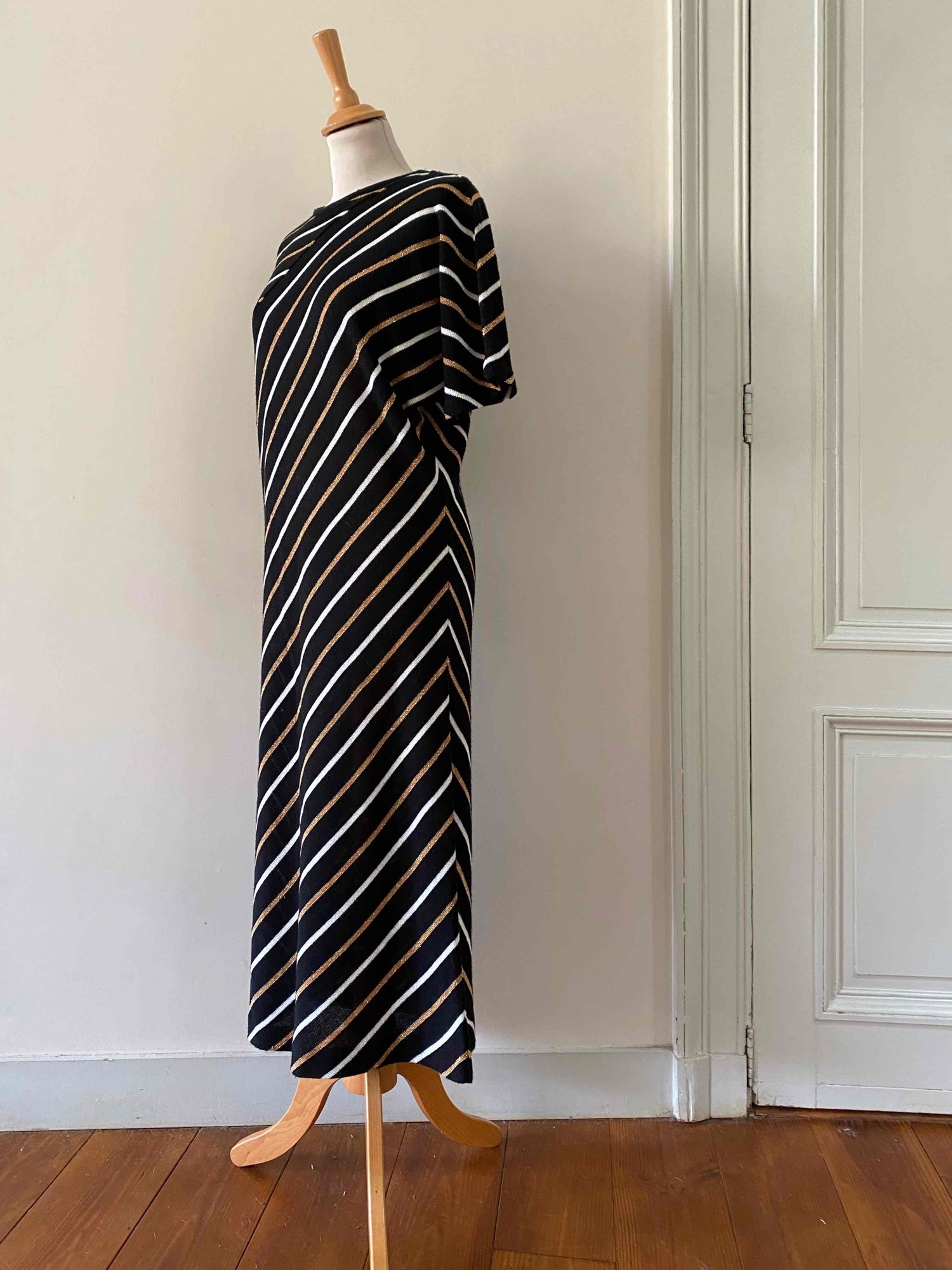 Long dress in lurex