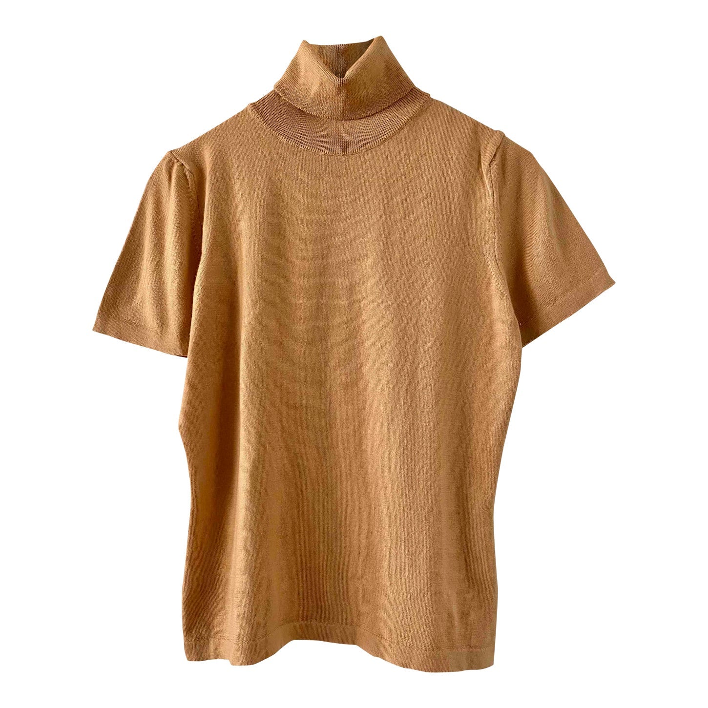 Wool turtleneck sweater