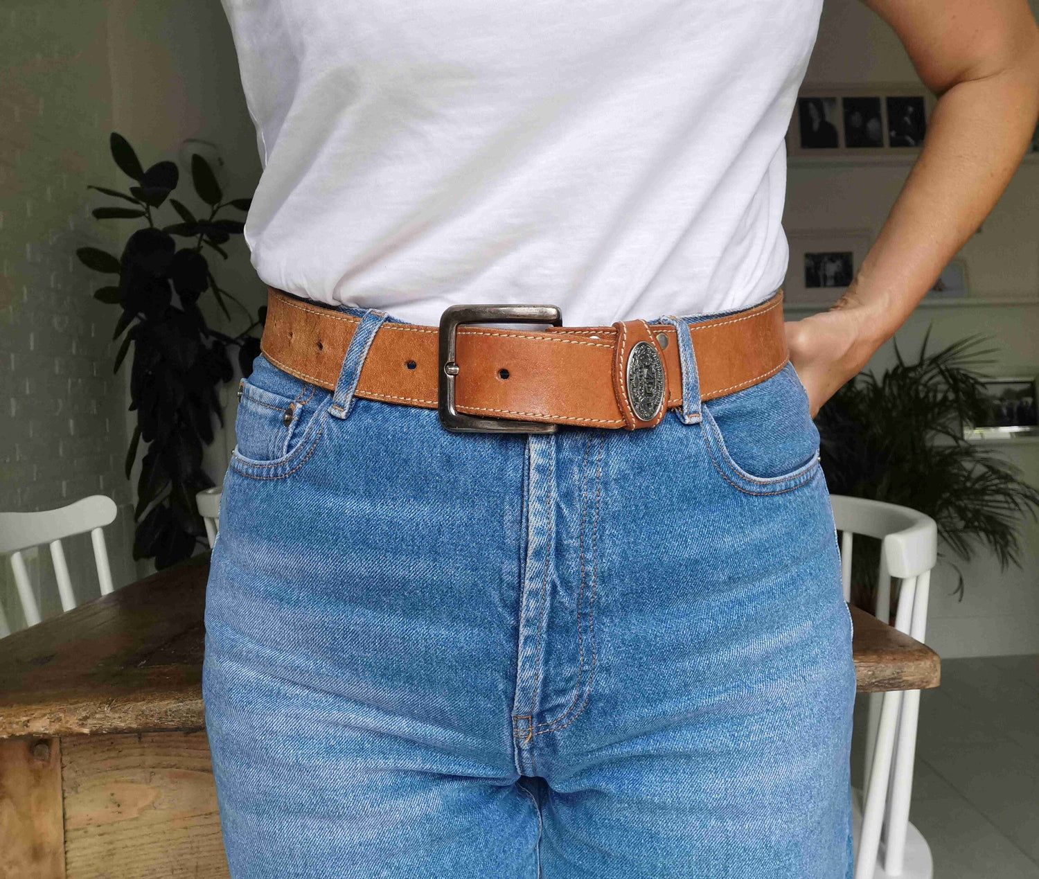 Ceinture en cuir