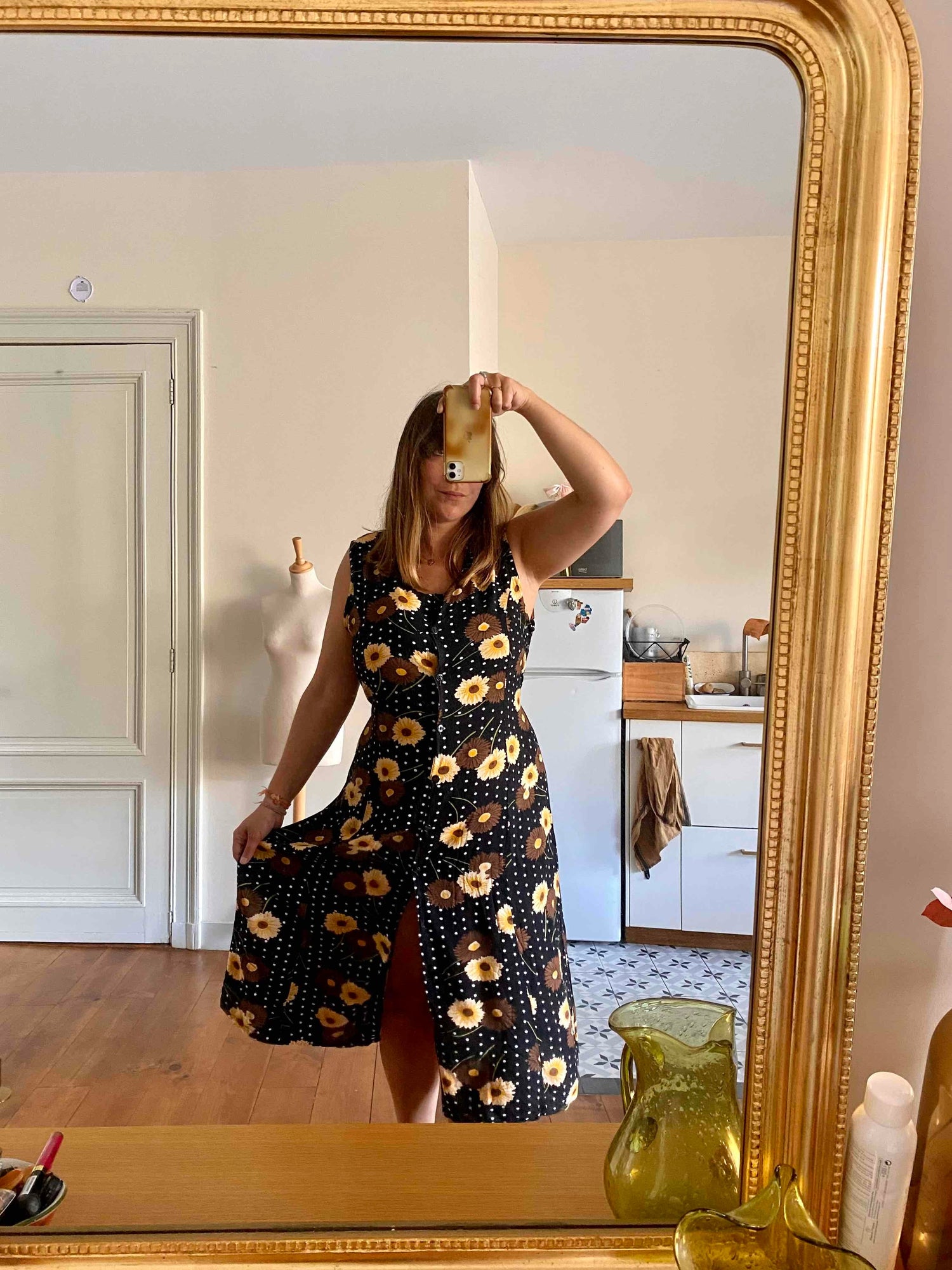 Floral maxi dress