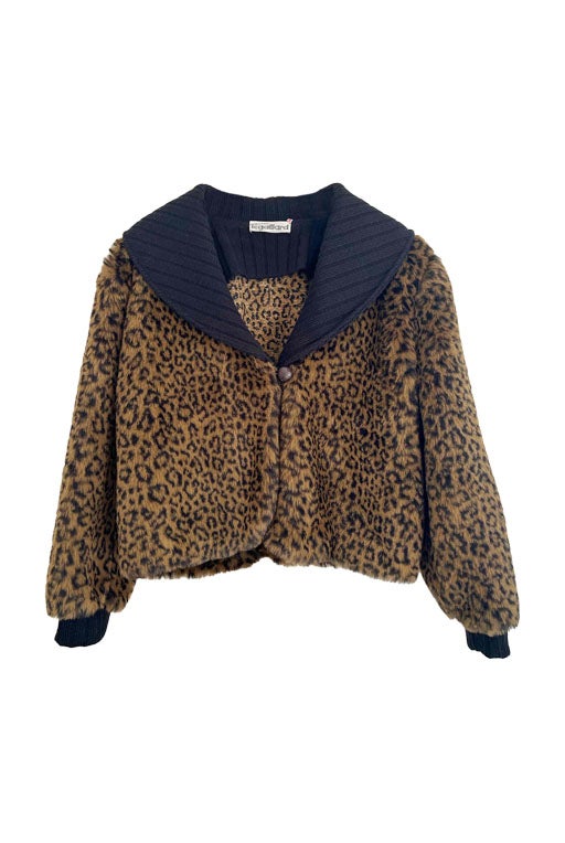 Veste léopard