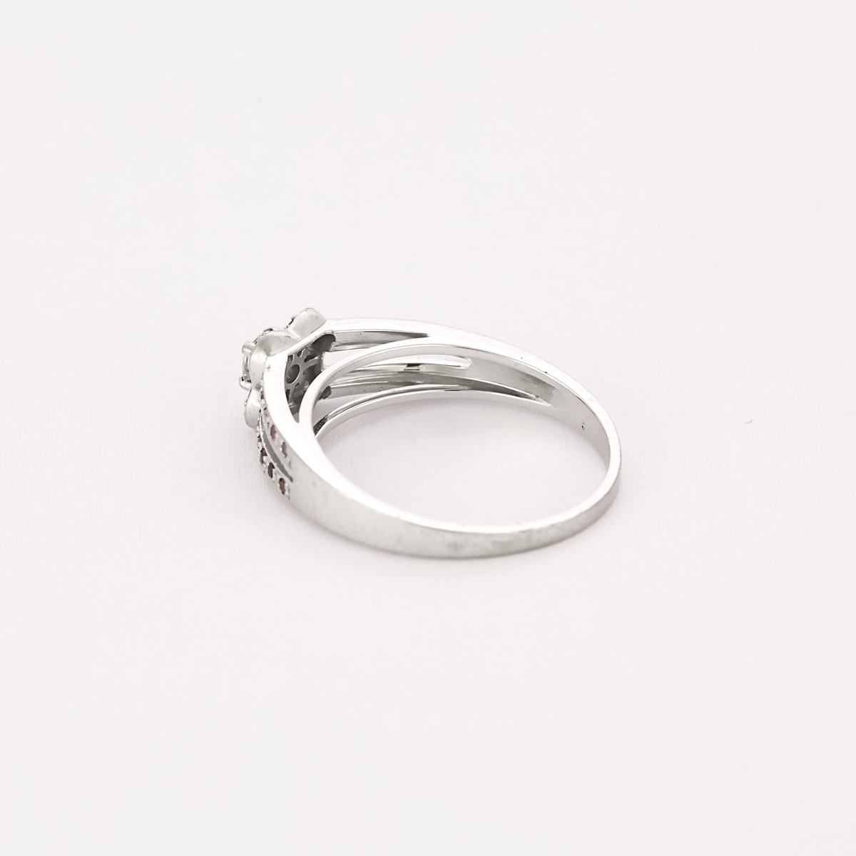 Mauboussin - Chance of Love n°2 - Bague en or blanc, diamant et rubis