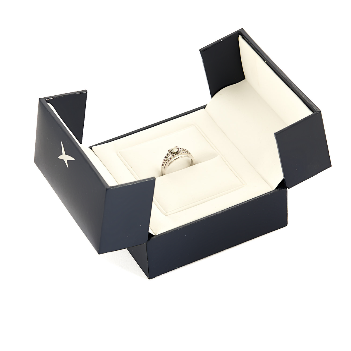Mauboussin - Chance of Love n°2 - Bague en or blanc, diamant et rubis