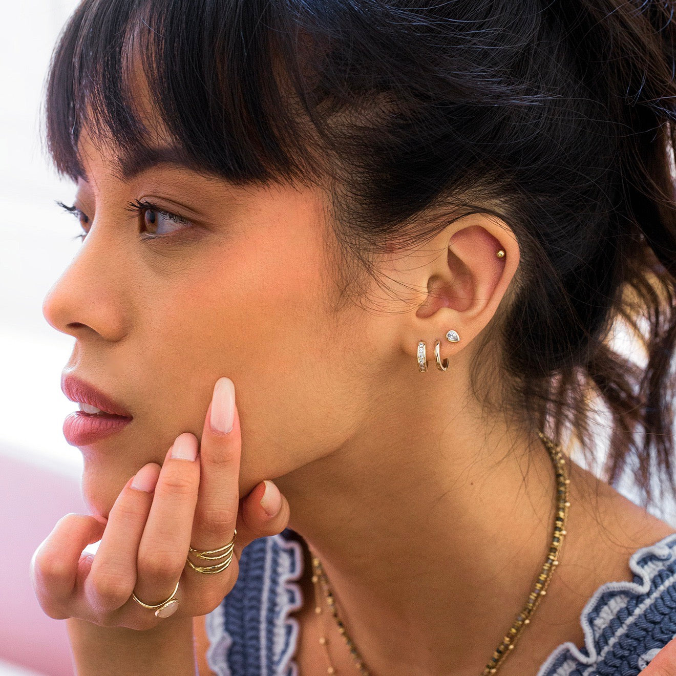 Boucles d'oreilles Intuition