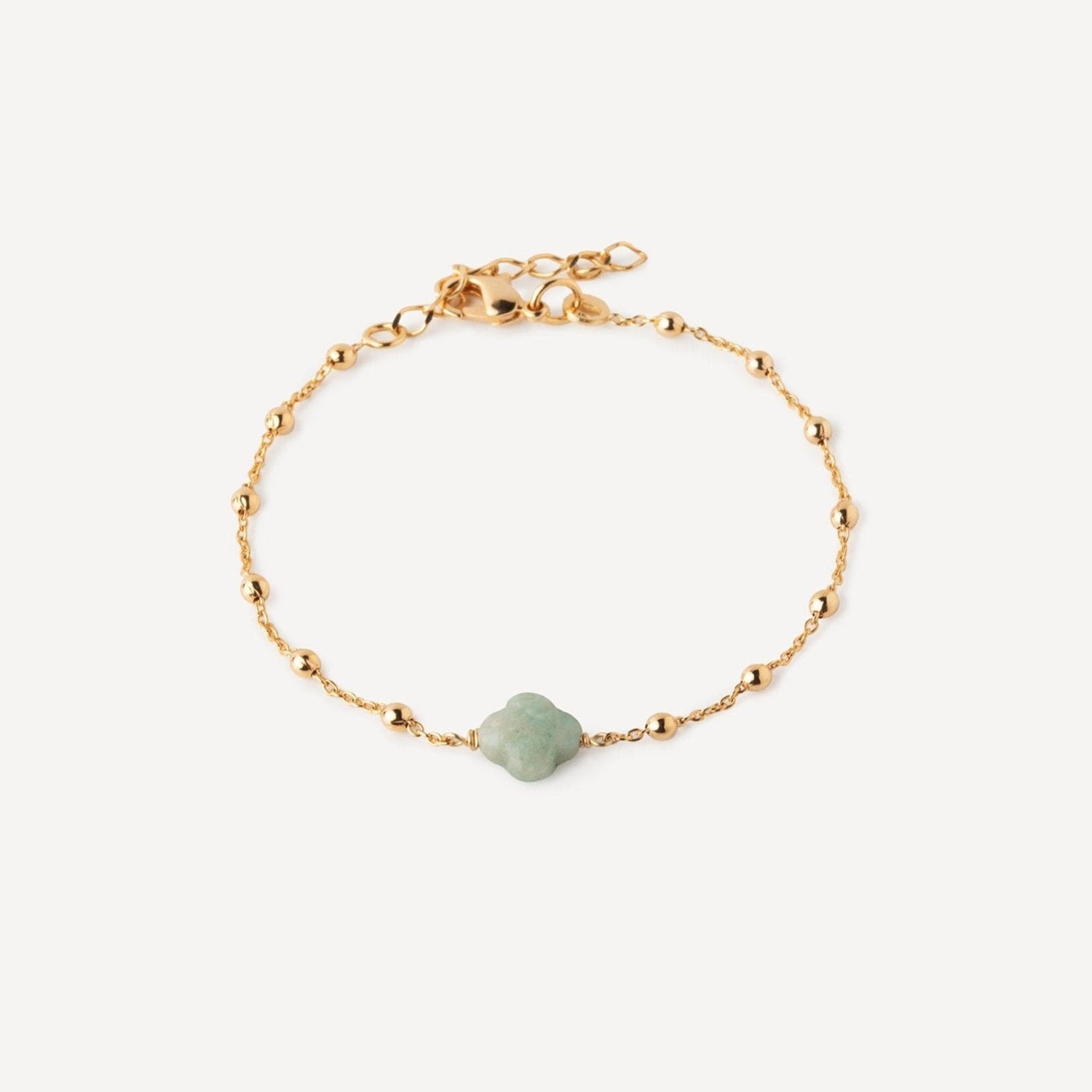 Bracelet Trèfle Amazonite