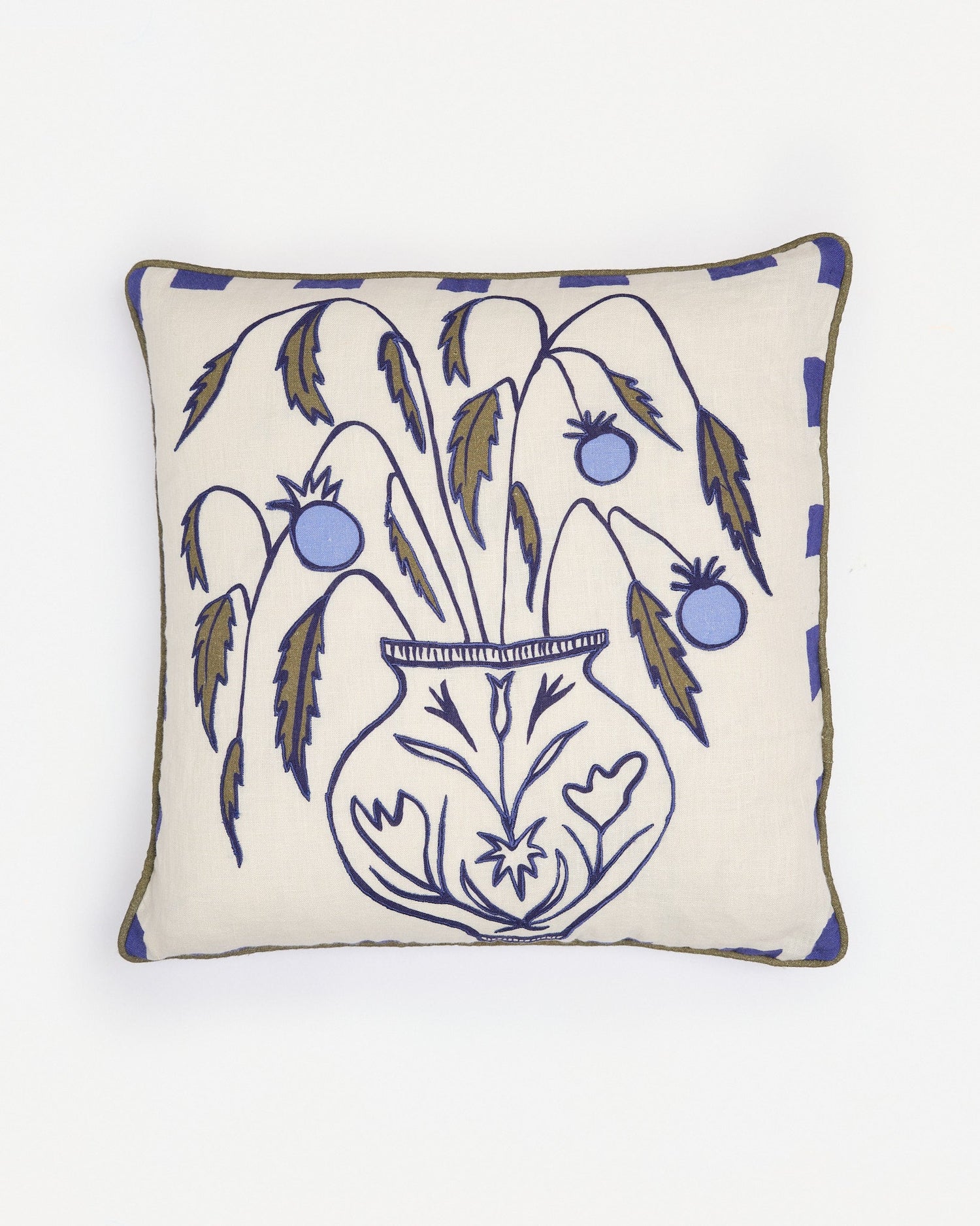 Folkstone Vase Cushion Cover
