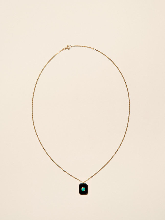 Collier Anton N°2 onyx noir