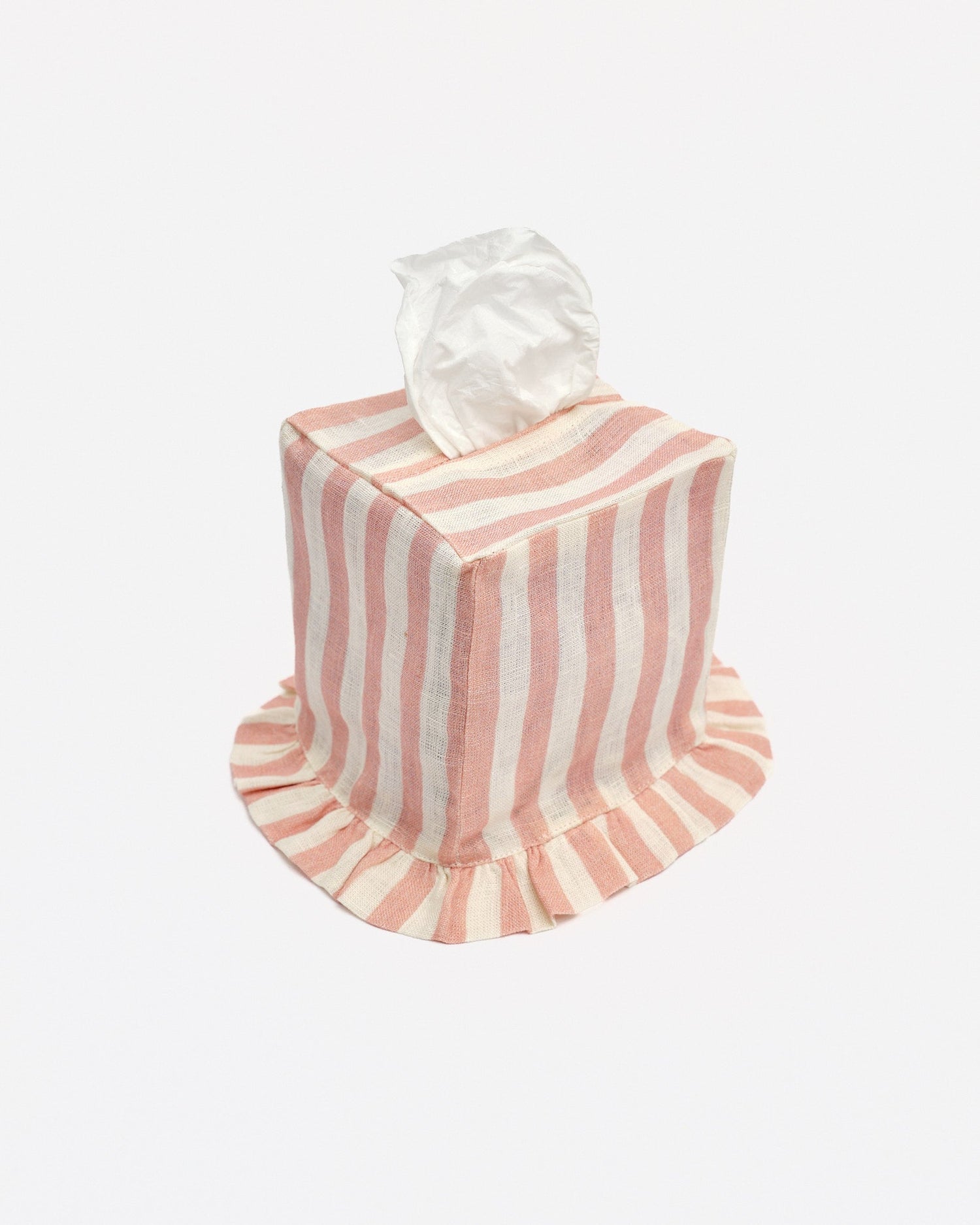 Blush Square Tissue Box Cover