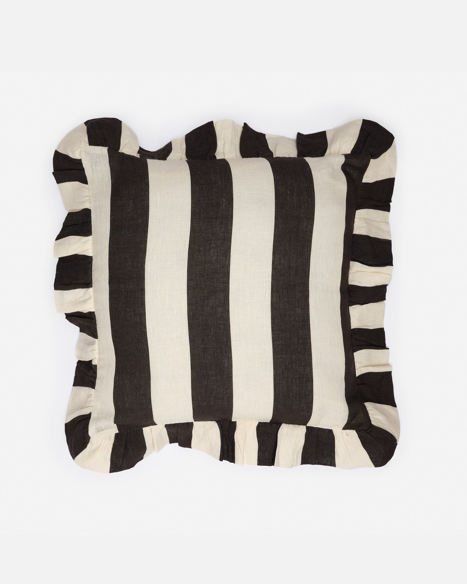 Monochrome Stripe Cushion Cover