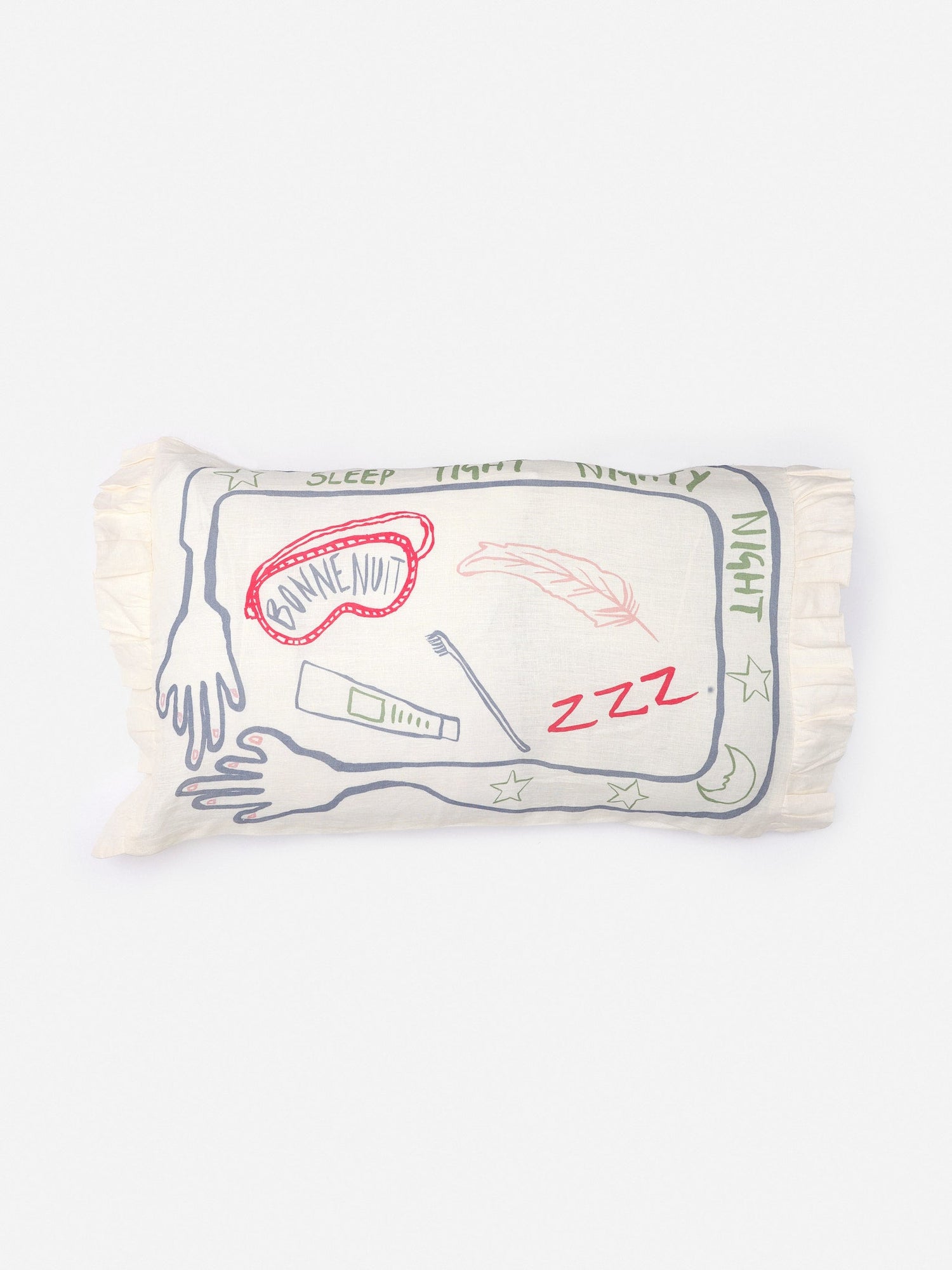 Bonne Nuit Pillow Slip