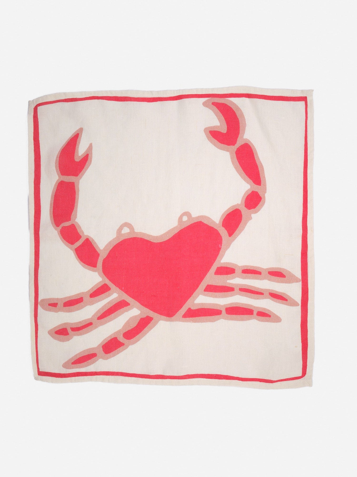 Crab Napkins- Set of 2