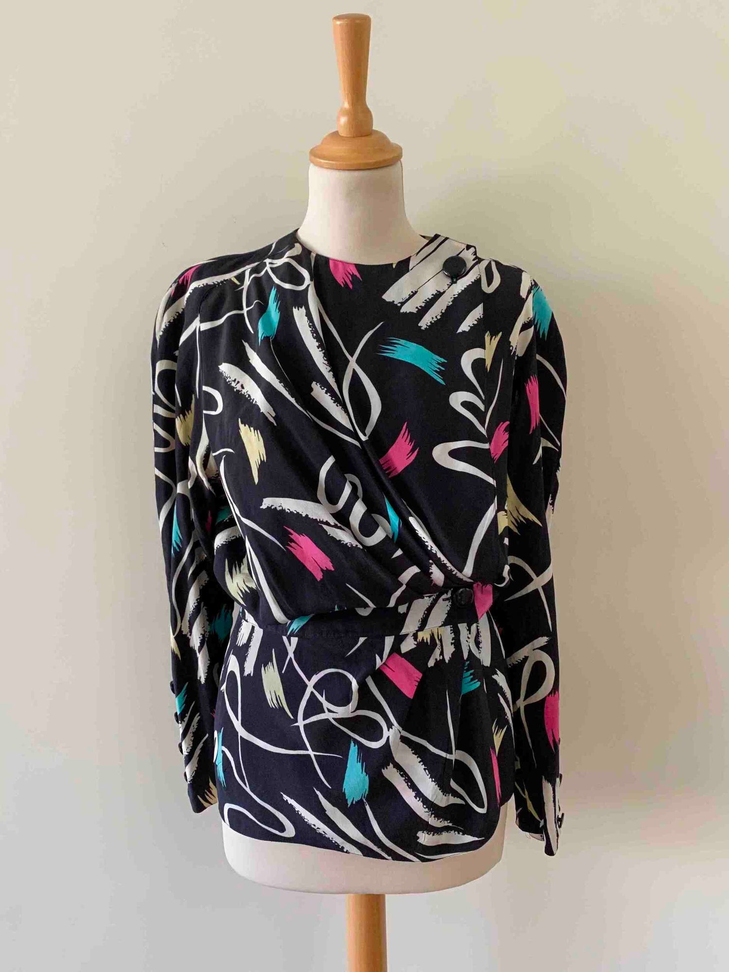 Louis Féraud silk blouse