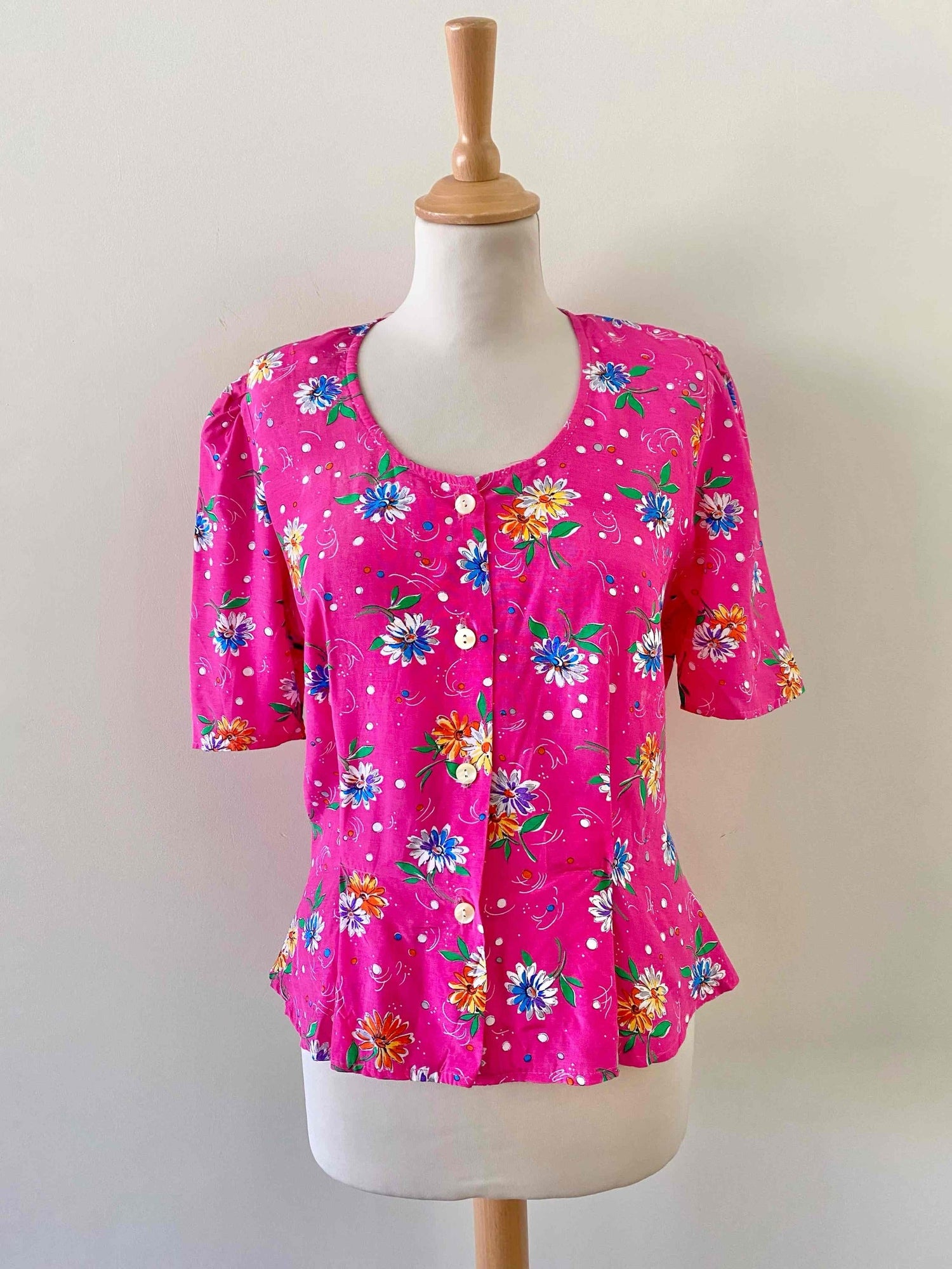 Blouse à fleurs