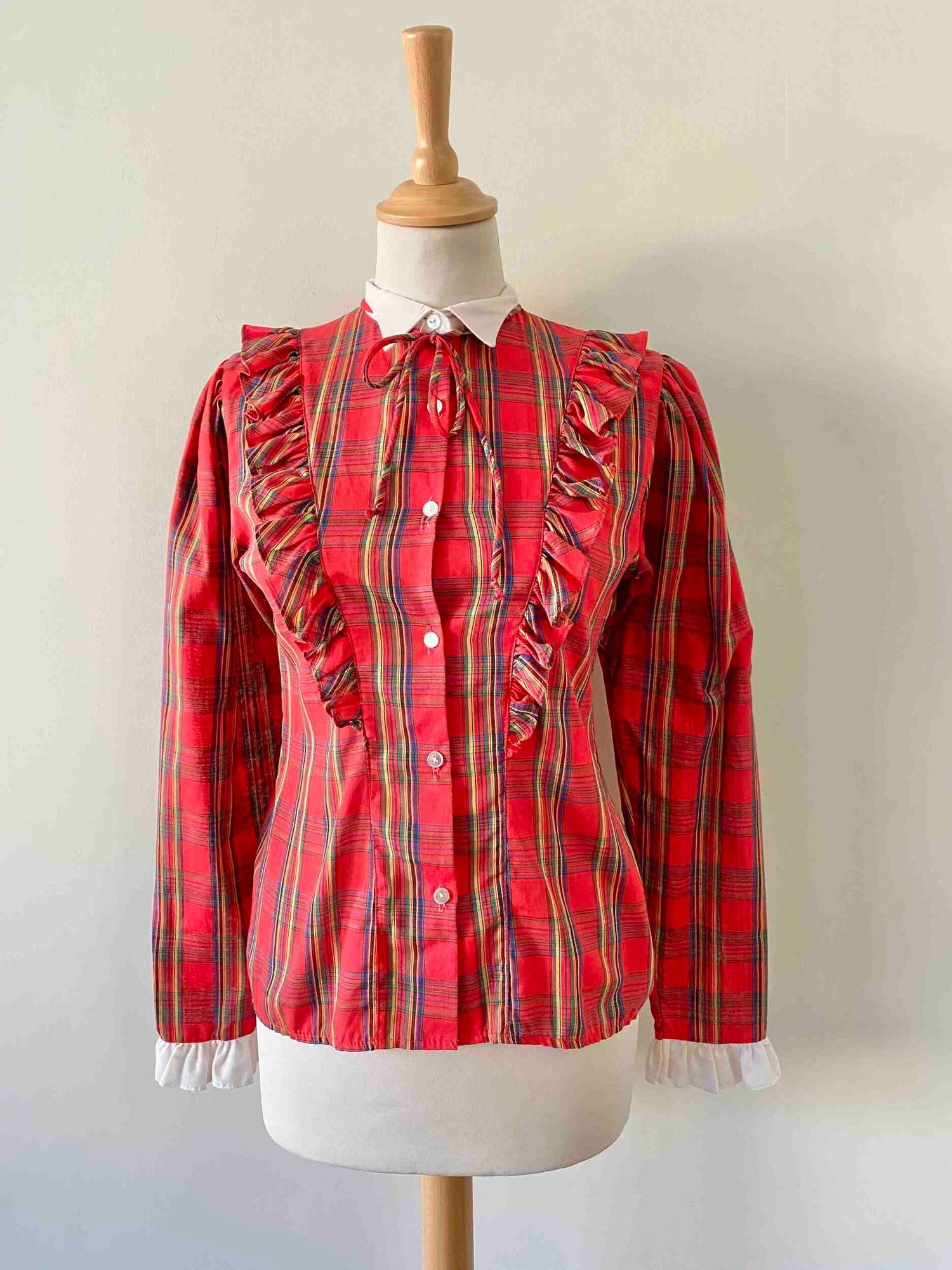 Tartan blouse