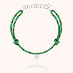 Bracelet Cordon Knot Personnalisé Homme — gros plan sur le fermoir, argent sterling 925