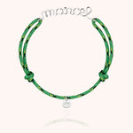 Bracelet Cordon Knot Personnalisé Homme — gros plan sur le fermoir, argent sterling 925