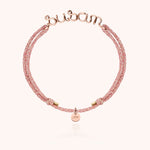 Bracelet Cordon Lurex Personnalisé personnalisable — idée cadeau bijou personnalisé