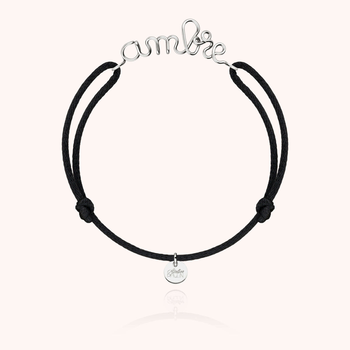 Bracelet Cordon Original Personnalisé en argent sterling 925 — qualité artisanale garantie