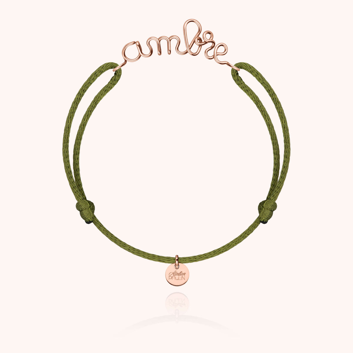 Bracelet Cordon Original Personnalisé personnalisable — cadeau de luxe artisanal