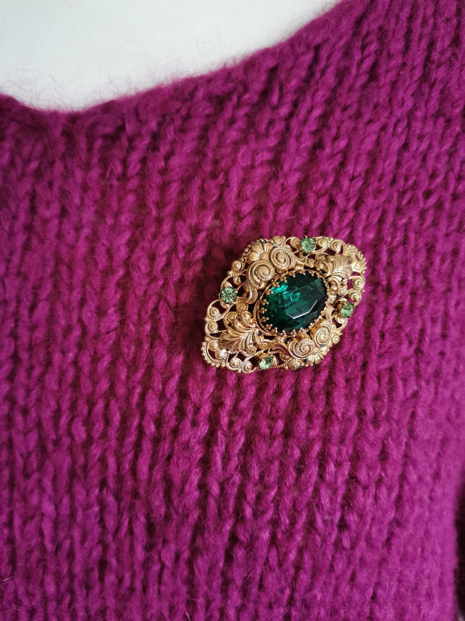 Broche en métal