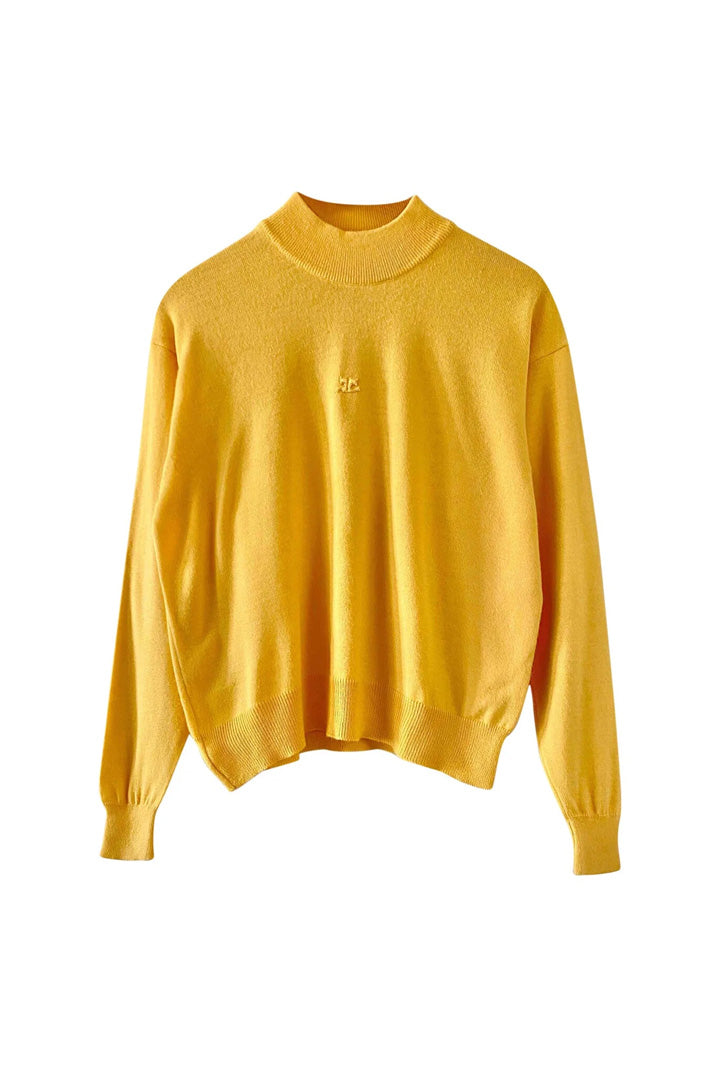 Col roulé Courrèges