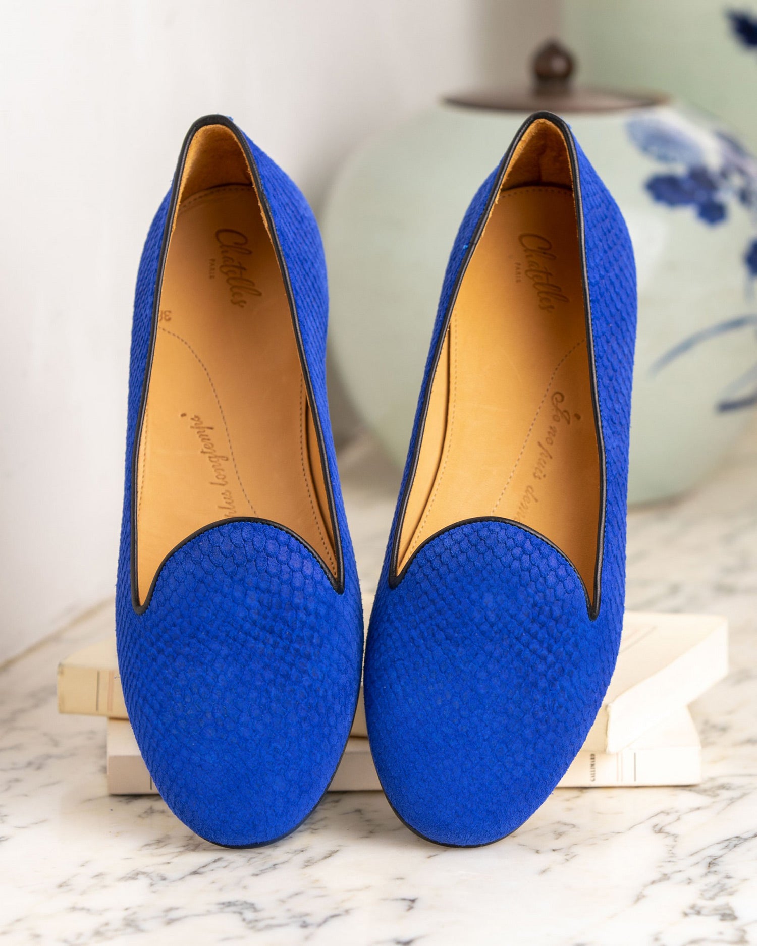 Slippers Honoré Royal Blue