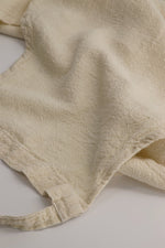 Tablier classique en lin brut français 1