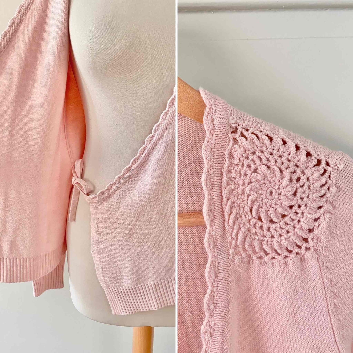 Crocheted heart warmer