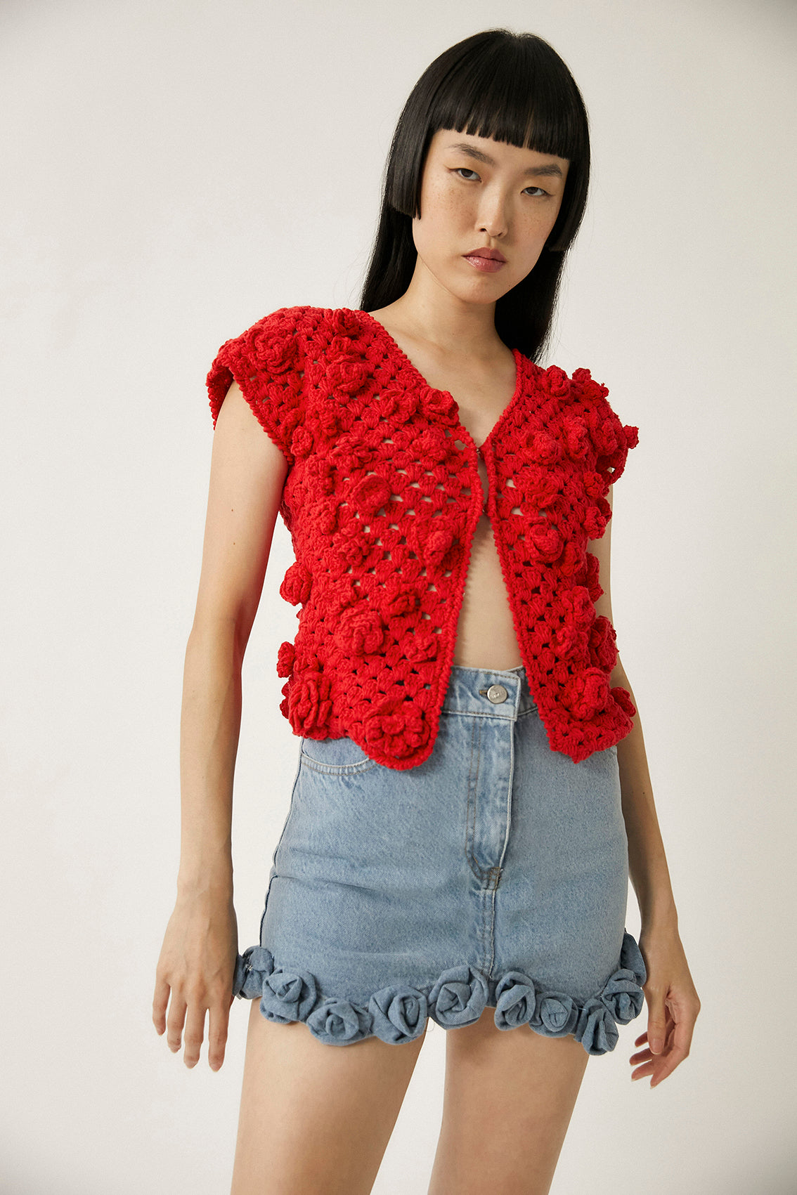 Crochet Haut - Red Palma