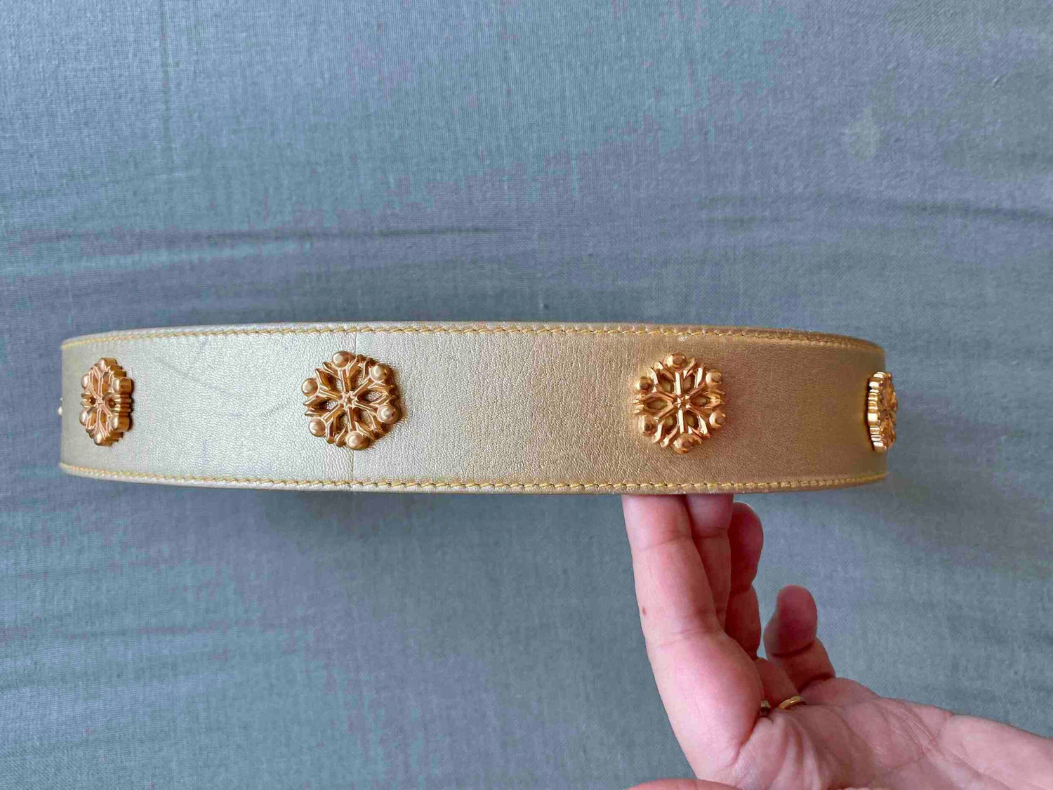 Ceinture Escada en cuir