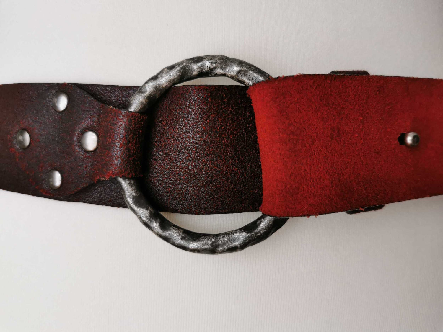 Leather belt