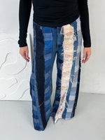 Charlie Upcycled Flare Jean