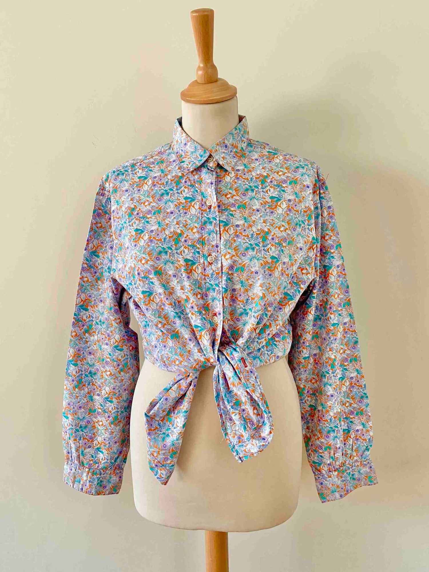 Chemise à fleurs