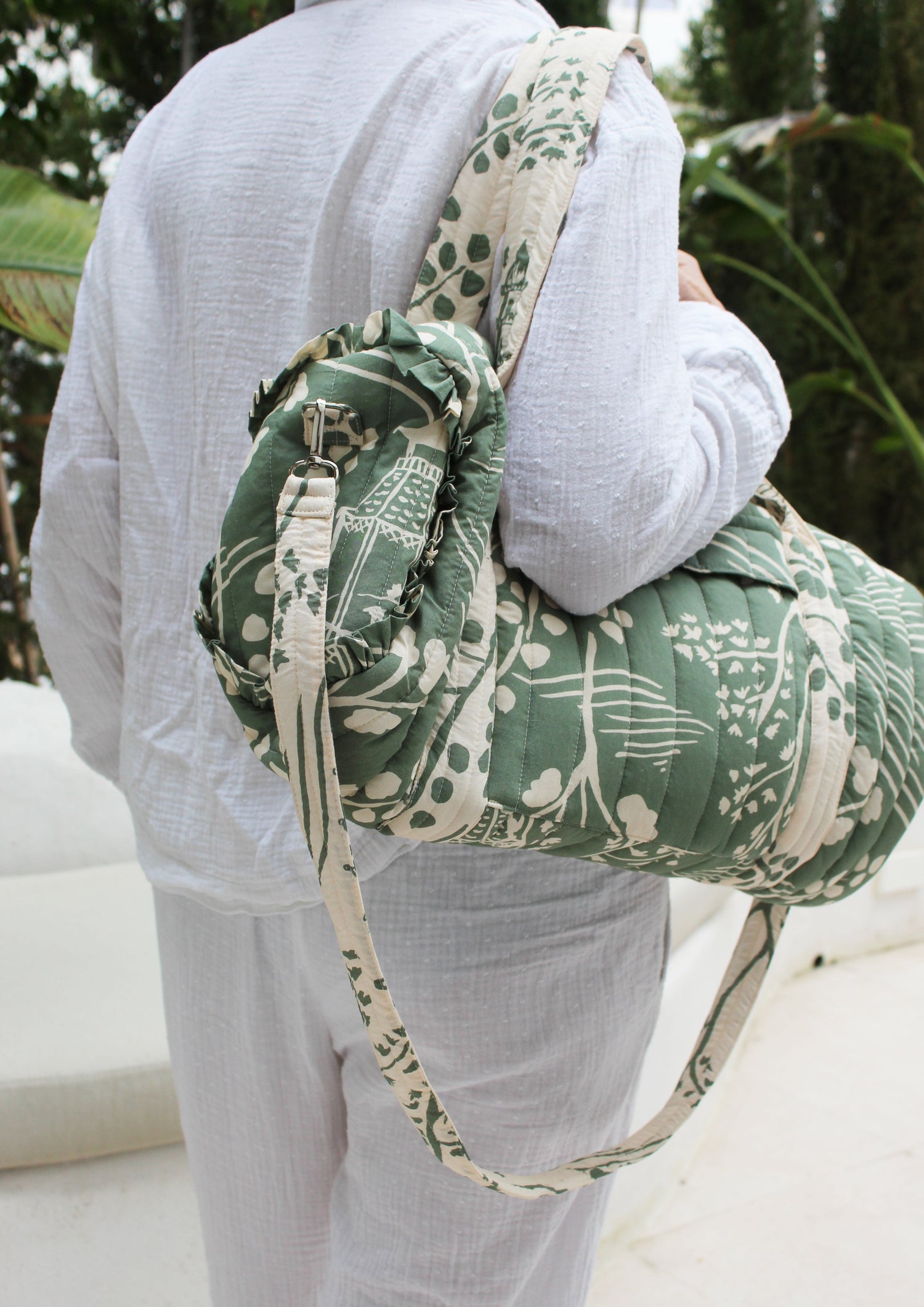 Chinoiserie Quilted Bag