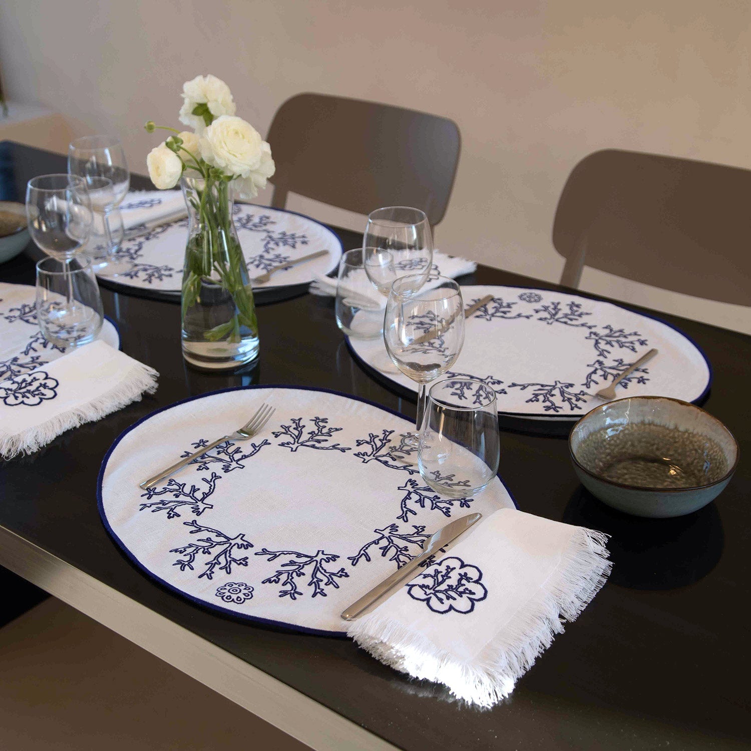 TOVAGLIETTA BREAKFAST CORALLO BLU