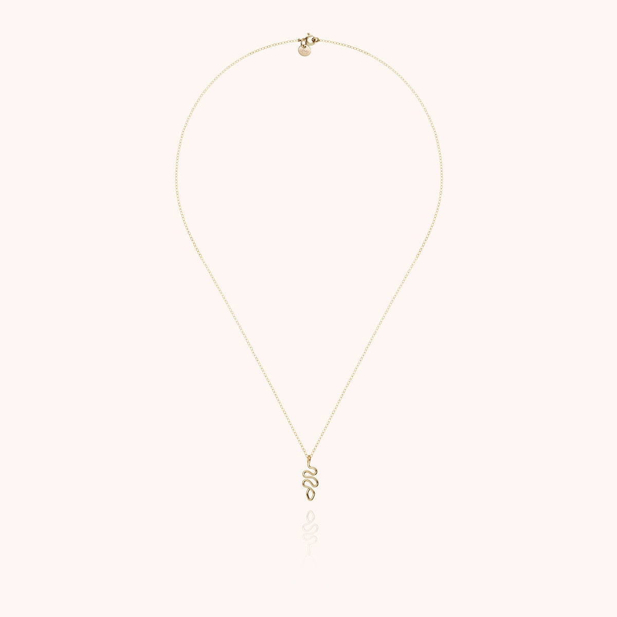Collier Charms Snake — finition artisanale du bijou
