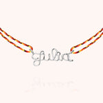 Collier Cordon Slim Knot Personnalisé personnalisable — cadeau unique et personnalisé