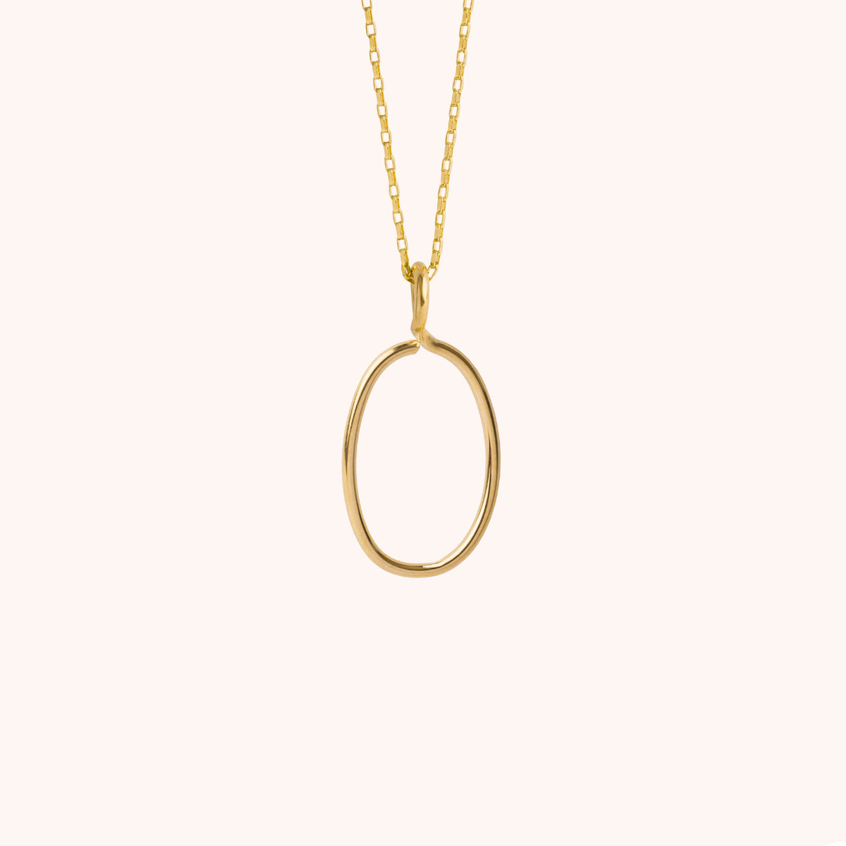 Collier Numérologie en or jaune laminé façonné main Atelier Paulin
