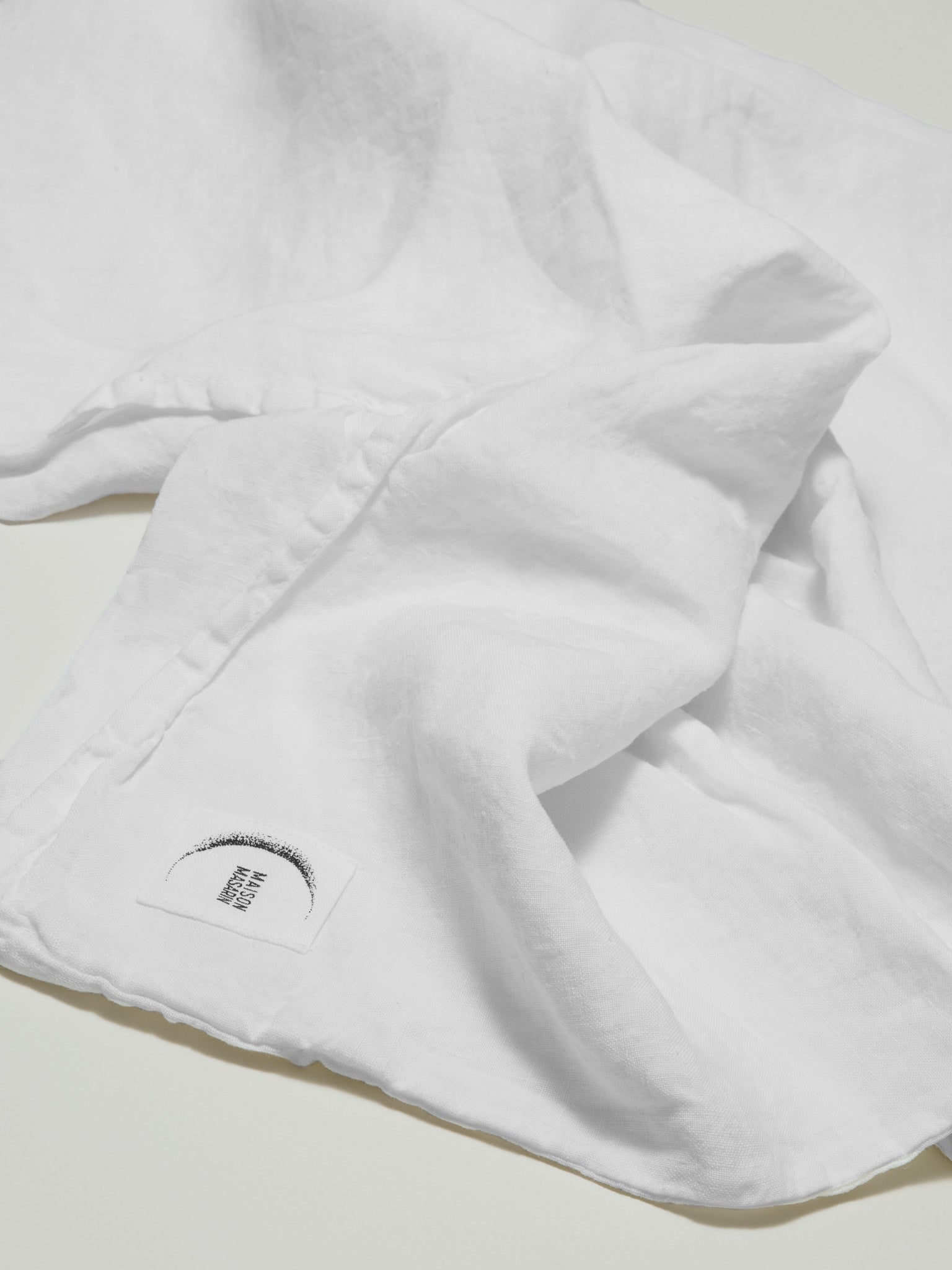 Drap housse en lin lavé 5