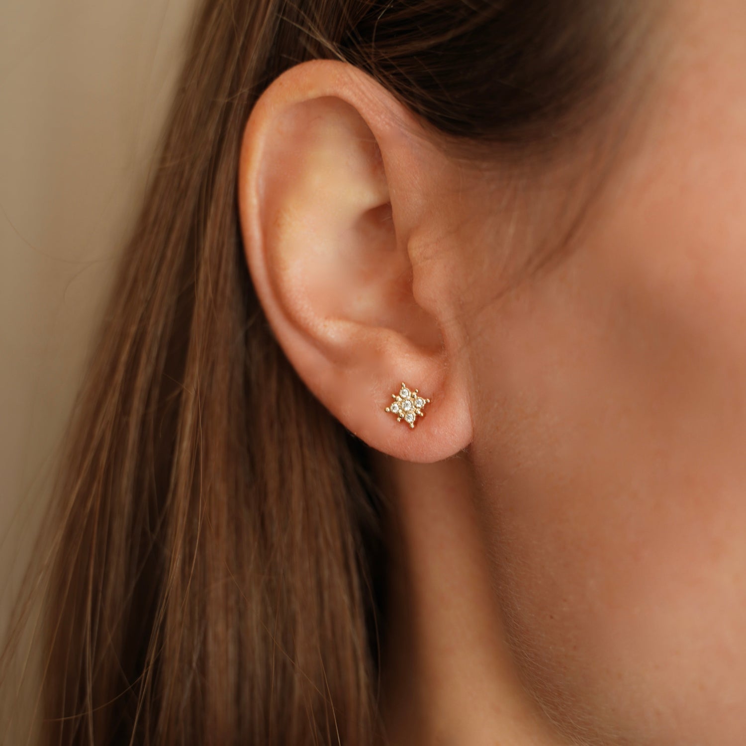 Boucles d'oreilles Étoile du Sud